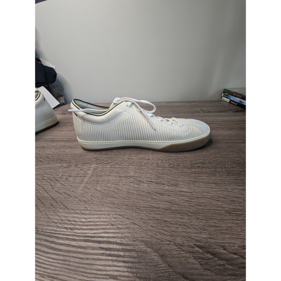 Rothys White Knit Lace-Up Sneakers Eco-Friendly Casual Shoes Women's 10 - Picture 10 of 12